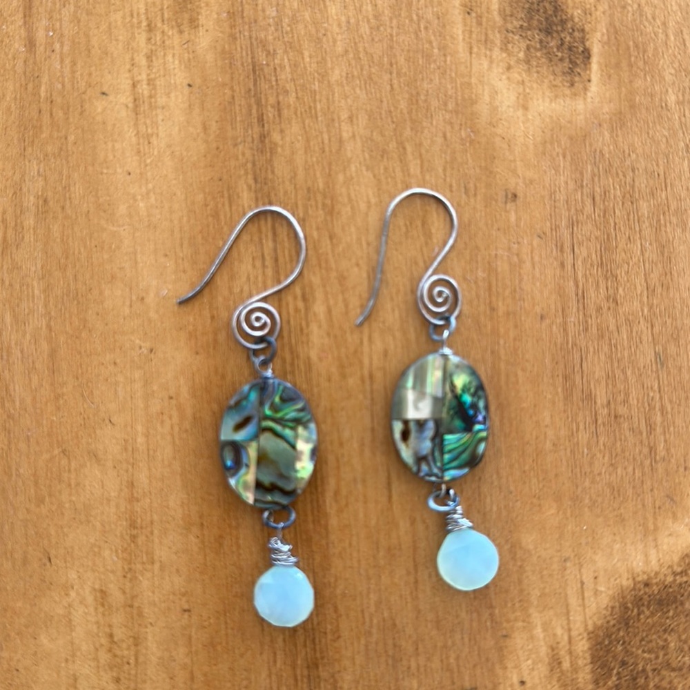 Tortoise shell earrings
